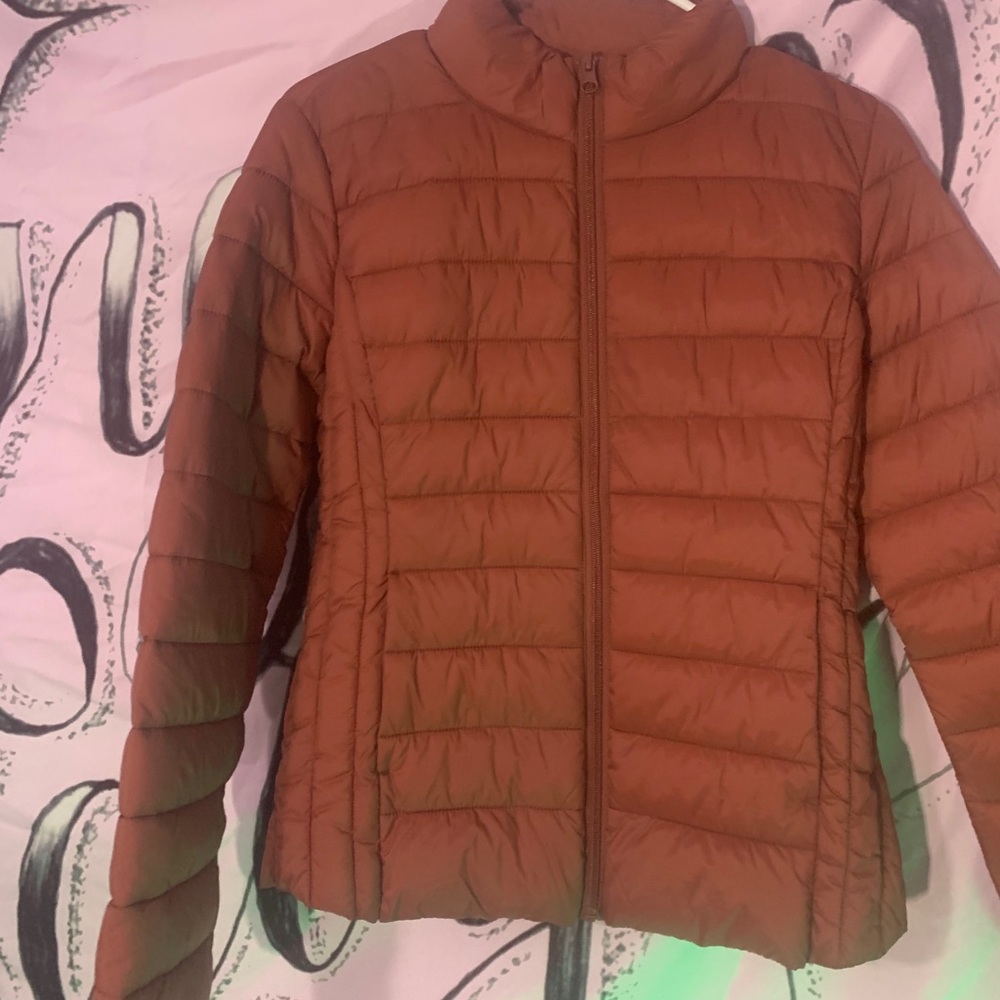 Rustic Red Puffer Jacket